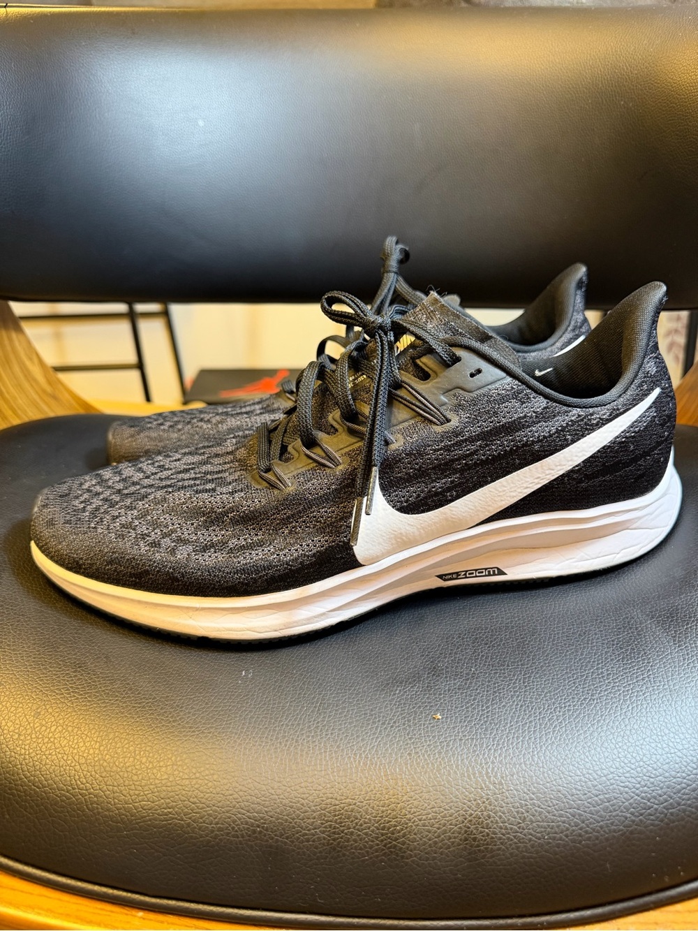 Size 11.5 - Nike Air Zoom Pegasus 36 TB Black White
